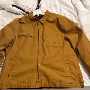 Men's Tan Shirt Jacket